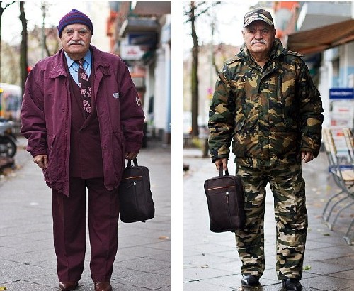 土耳其83歲“潮男”街拍走紅網(wǎng)絡(luò) 衣服每日翻新