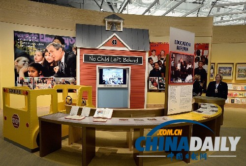 小布什圖書館落成五總統(tǒng)聚首 其母不愿次子當總統(tǒng)