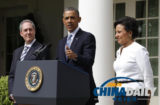 奧巴馬提名億萬(wàn)富豪及大學(xué)同窗出任商務(wù)部長(zhǎng)和貿(mào)易代表