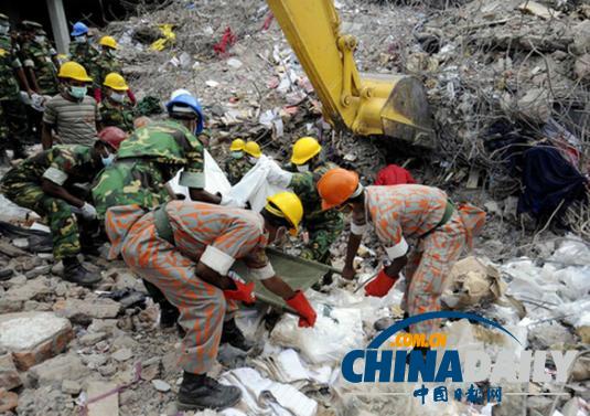 孟加拉國(guó)大樓倒塌事故遇難人數(shù)升至761人