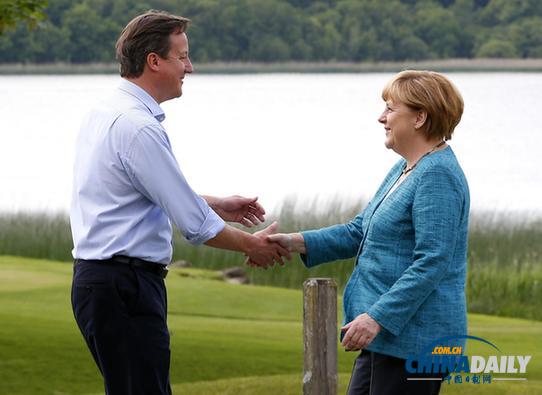 八國(guó)集團(tuán)峰會(huì)開(kāi)幕 卡梅倫：必須插手?jǐn)⒗麃喚謩?shì)