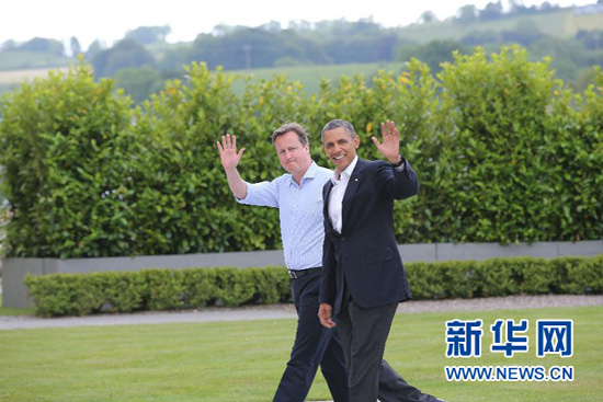 八國集團(tuán)峰會開幕 歐美決定展開自貿(mào)協(xié)定談判