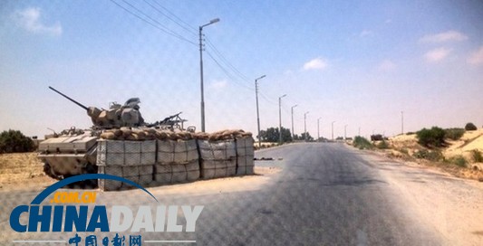 埃及西奈半島3所軍營(yíng)遇襲 造成6名軍人受傷