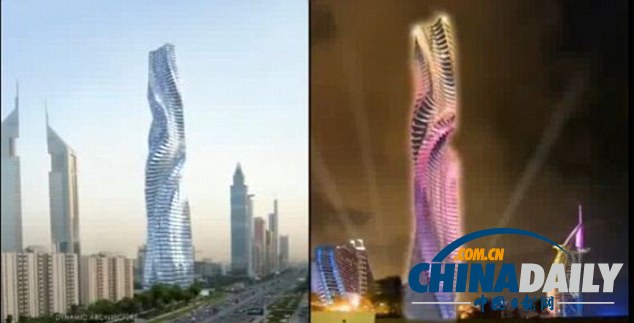 意建筑師設(shè)計(jì)可360度旋轉(zhuǎn)摩天樓 變換風(fēng)景精彩無限(圖)