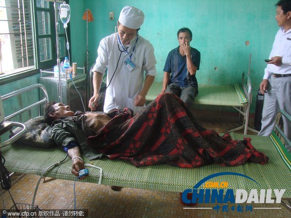 越南一對父子為躲越戰(zhàn)森林隱居40年后被發(fā)現(xiàn)(圖)