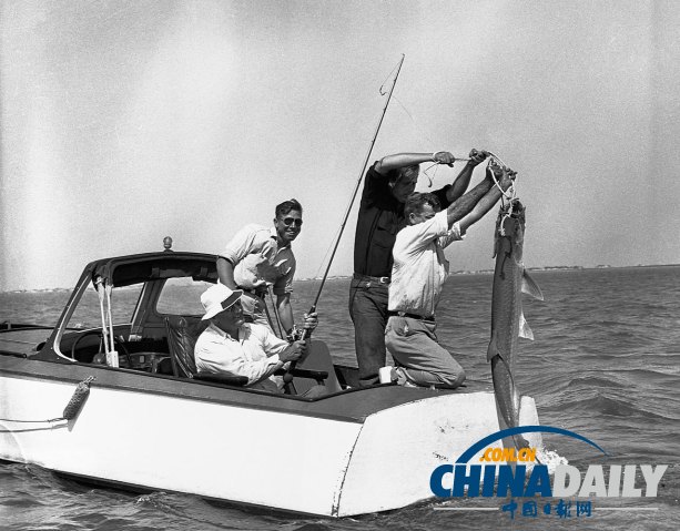 圖文盤點(diǎn)美國總統(tǒng)怎樣度假 珍貴老照片連連看