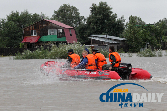 俄羅斯遠(yuǎn)東地區(qū)洪水肆虐 部分水位創(chuàng)近120年新高