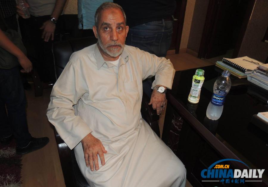 埃及穆兄會(huì)最高領(lǐng)袖被捕后警局照片披露（組圖）