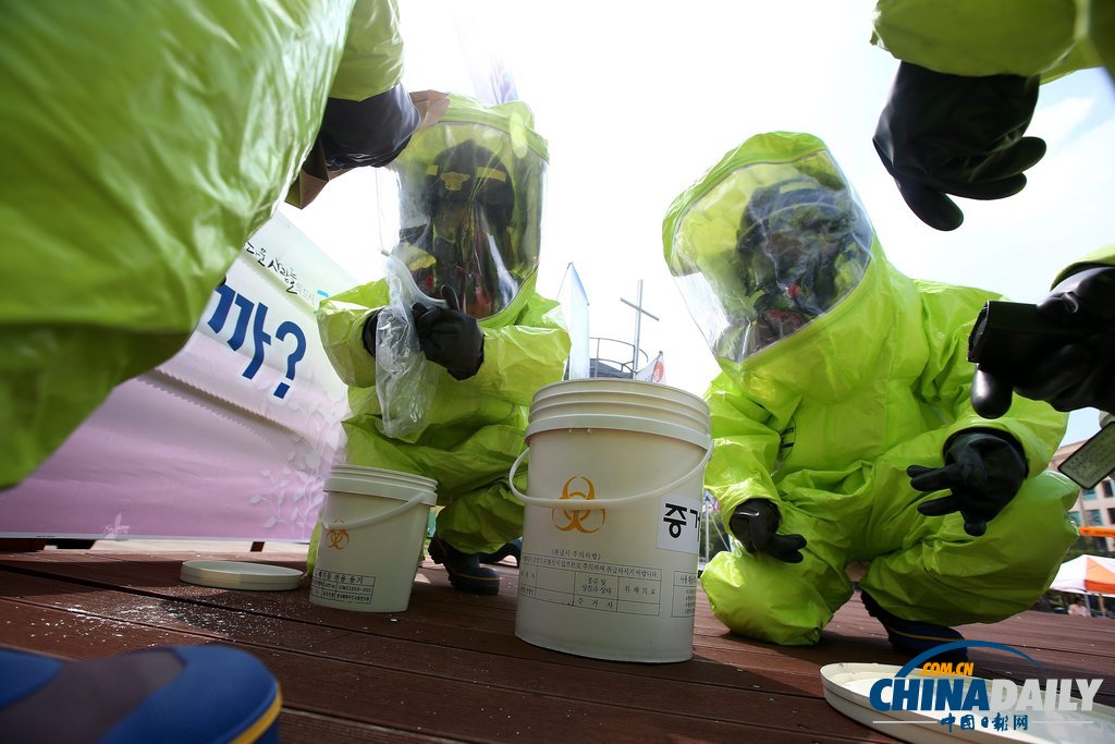 韓美8萬官兵參加“乙支自由衛(wèi)士”聯(lián)合軍演（組圖）