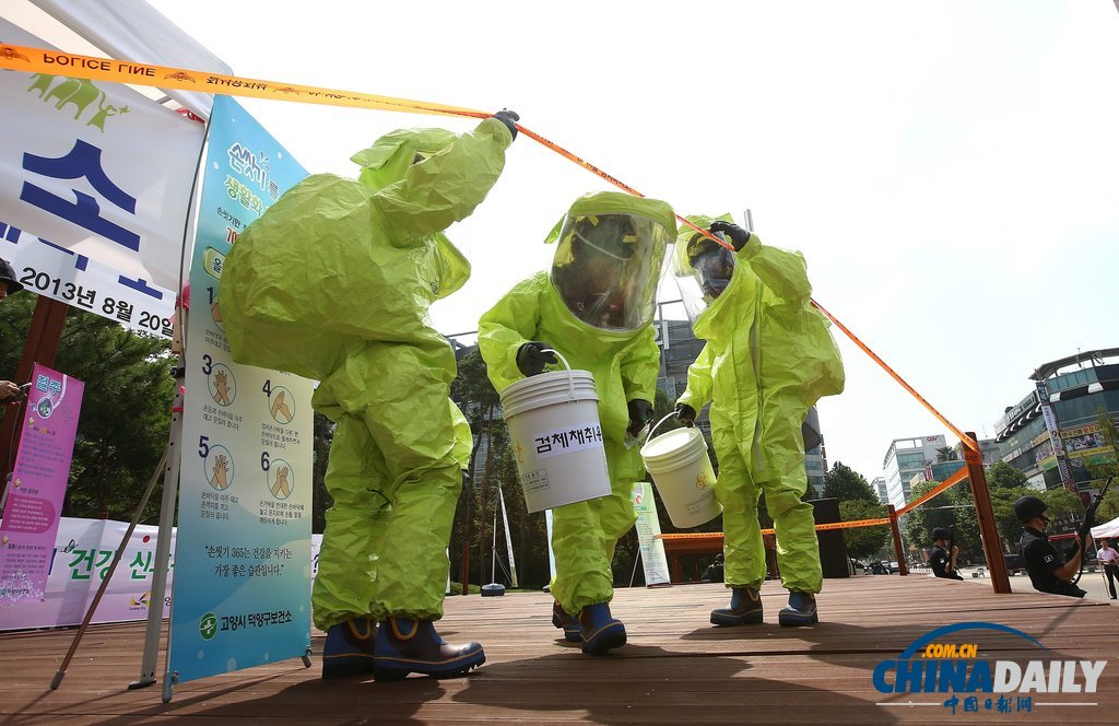 韓美8萬官兵參加“乙支自由衛(wèi)士”聯(lián)合軍演（組圖）