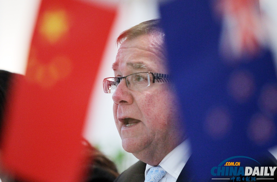 新西蘭外長訪華舉行媒體見面會 回應恒天然毒奶粉事件