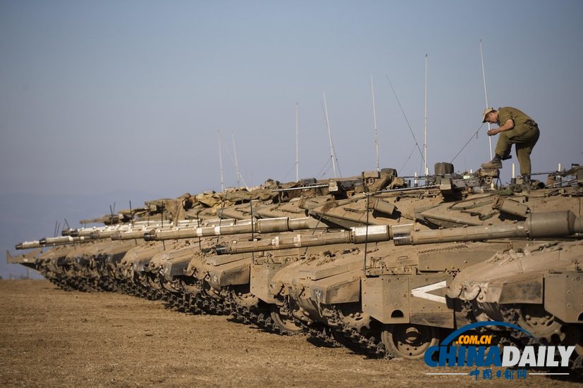 以色列在戈蘭高地舉行軍演 稱一旦遭敘攻擊將強力反擊