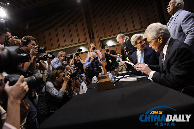 潘基文說對敘軍事行動須安理會授權 美國會開聽證會(組圖)