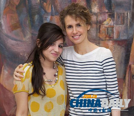 敘利亞第一夫人網(wǎng)上秀親民