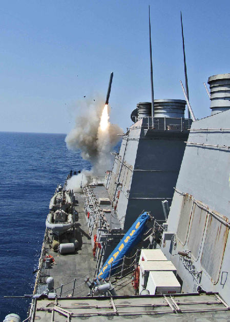 圖解：美至少需要300枚戰(zhàn)斧才能勉強碾碎敘利亞防空