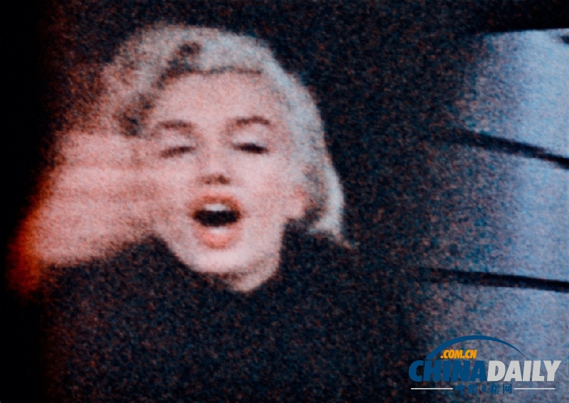 影像記錄曼哈頓街頭的女神夢露