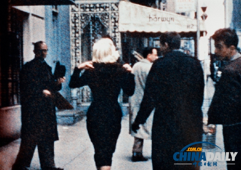 影像記錄曼哈頓街頭的女神夢露