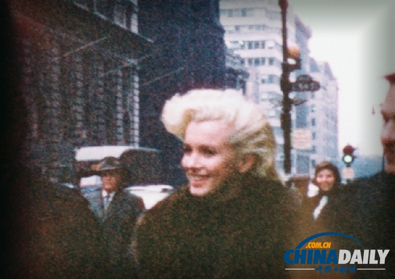 影像記錄曼哈頓街頭的女神夢(mèng)露