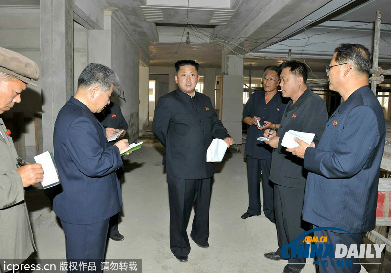 金正恩視察平壤口腔醫(yī)院 就建設(shè)給出指導(dǎo)(圖)