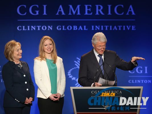 克林頓受訪大贊愛女:切爾西能成為優(yōu)秀總統(tǒng)