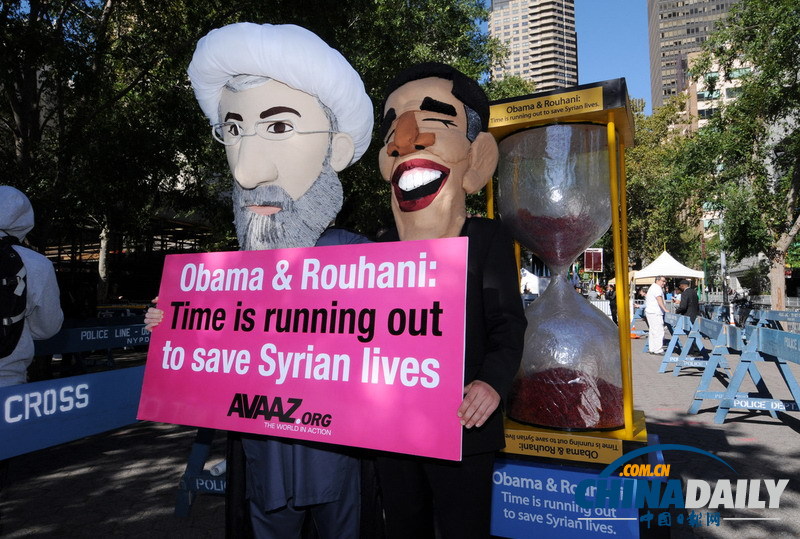 奧巴馬與魯哈尼通電話 美伊總統(tǒng)34年來(lái)首次交談