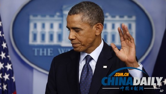 奧巴馬支持率跌至37%創(chuàng)有史以來(lái)最低