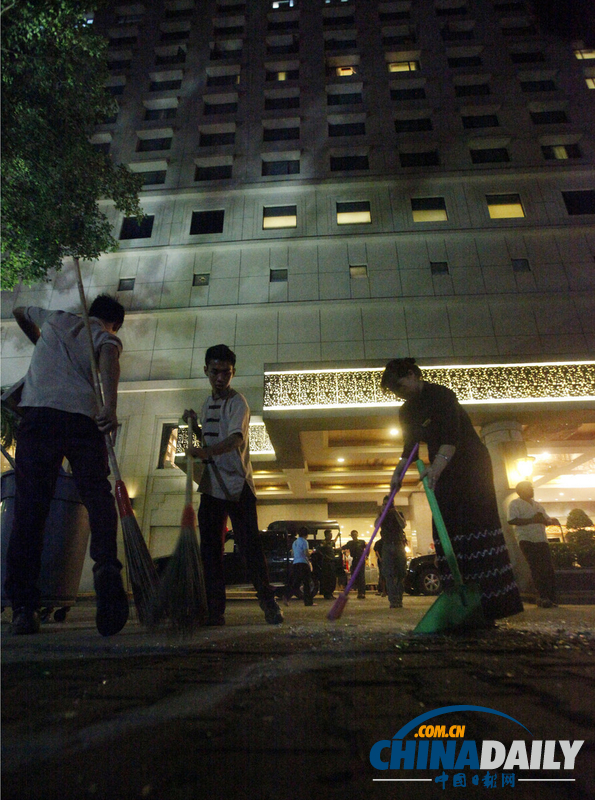 緬甸酒店發(fā)生爆炸事件 一名美國(guó)婦女受傷