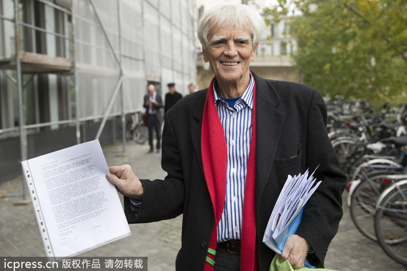 斯諾登與德國議員會面 議員事后炫耀斯諾登親筆信