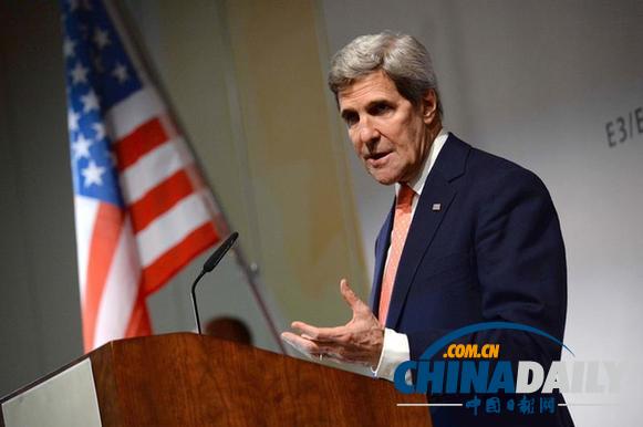 美國務(wù)卿:日內(nèi)瓦伊核談判各方“極其接近”達(dá)成協(xié)議