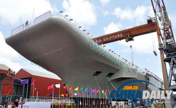 俄明日交付改裝二手航母 印度將擁兩艘航母