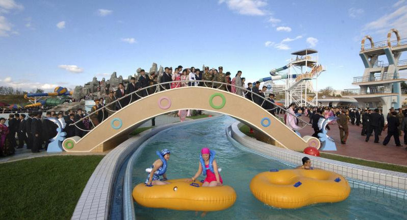 朝鮮水上公園與騎馬俱樂部即將對(duì)外國游客放開 票價(jià)不菲