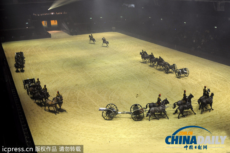 2013屆英國(guó)軍事錦標(biāo)賽 士兵們各顯獨(dú)門絕技