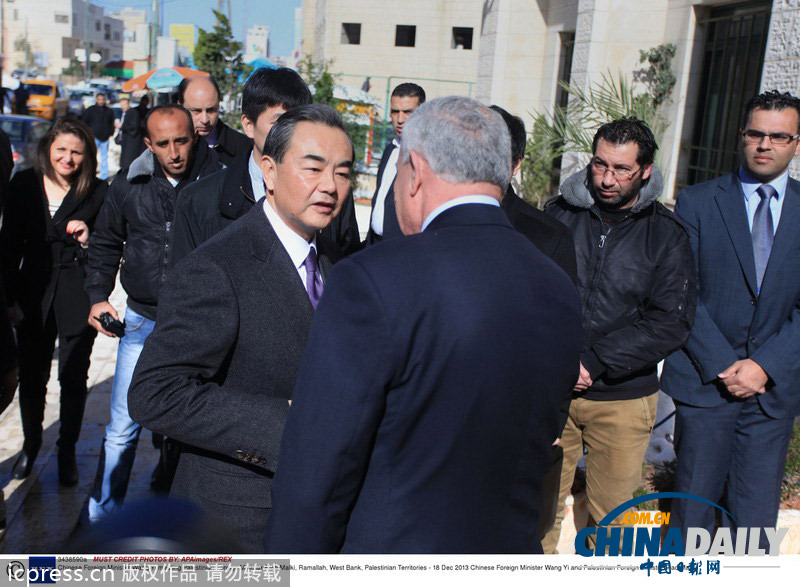 中國(guó)外交部長(zhǎng)王毅訪問中東 力促巴以和談