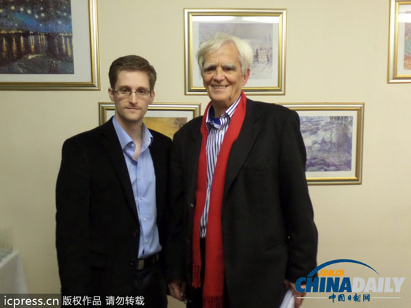 美資深議員放言:愿自掏機(jī)票錢讓斯諾登回國受審