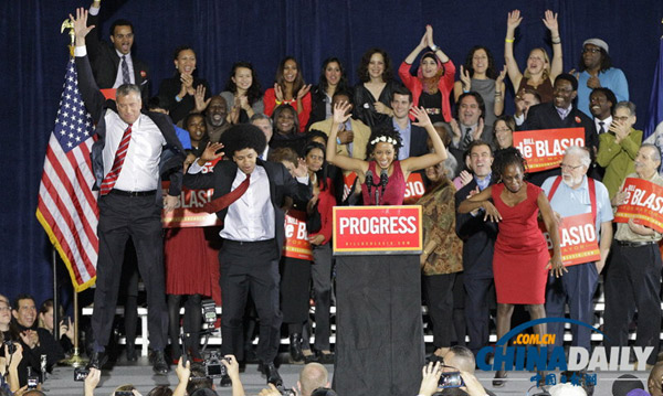 紐約新市長(zhǎng)誓言結(jié)束“雙城記” 擬對(duì)年收入超50萬(wàn)者增稅