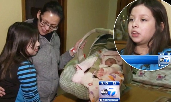美9歲女童當“助產(chǎn)士” 幫母親接生小妹妹