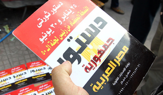 埃及官員:初步統(tǒng)計結(jié)果顯示新憲法草案獲得通過