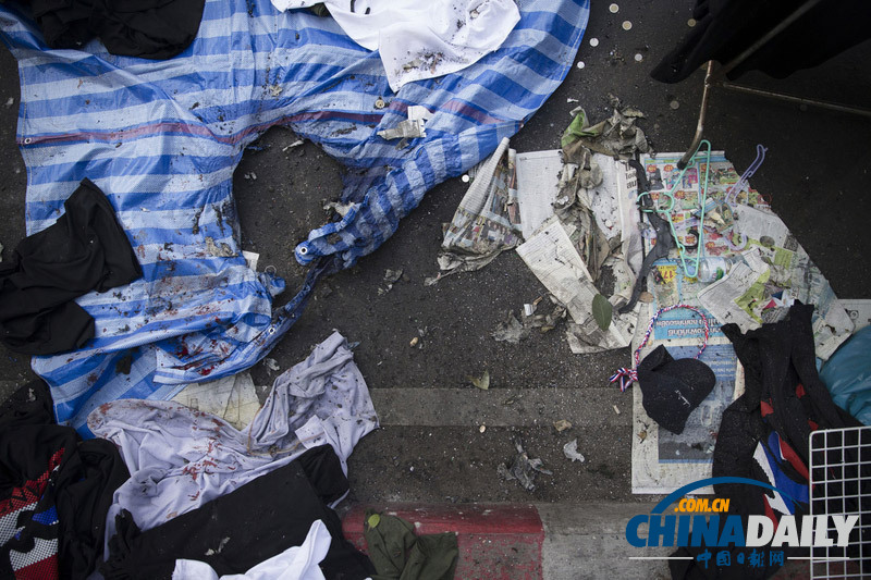 泰國反政府示威據(jù)點(diǎn)遭炸彈襲擊 至少28人受傷