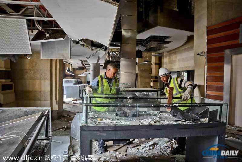 埃及開(kāi)羅汽車炸彈襲擊致博物館大批文物損毀