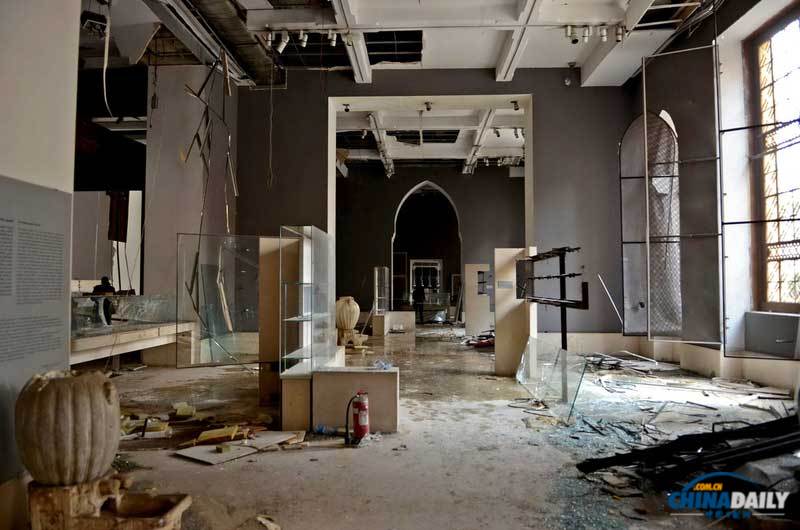 埃及開(kāi)羅汽車炸彈襲擊致博物館大批文物損毀