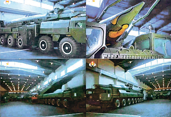 韓媒:朝鮮實(shí)戰(zhàn)配置先進(jìn)彈道導(dǎo)彈 射程可達(dá)美國(guó)本土