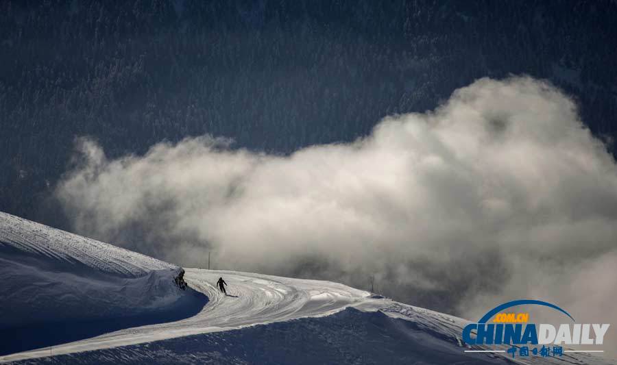冬奧會高山滑雪比賽場地：勇敢者的樂園