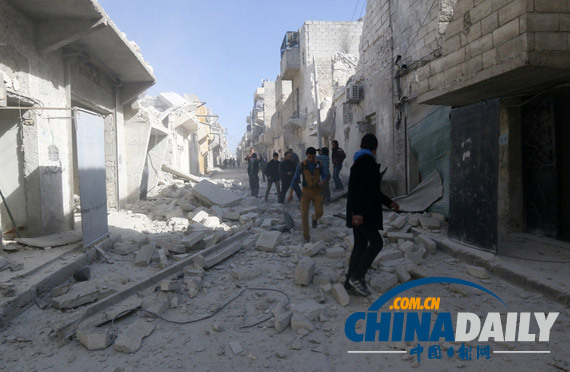 聯(lián)合國呼吁打通援敘渠道 五常磋商敘問題決議草案