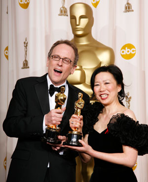 Winners of the Oscar for Best Documentary Short Subject for their work in