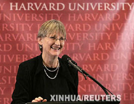 改寫校史 哈佛大學(xué)迎來首位女校長