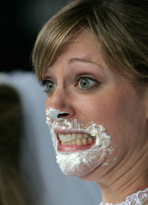 Bridezilla-Ultimate Cake Eating Contest