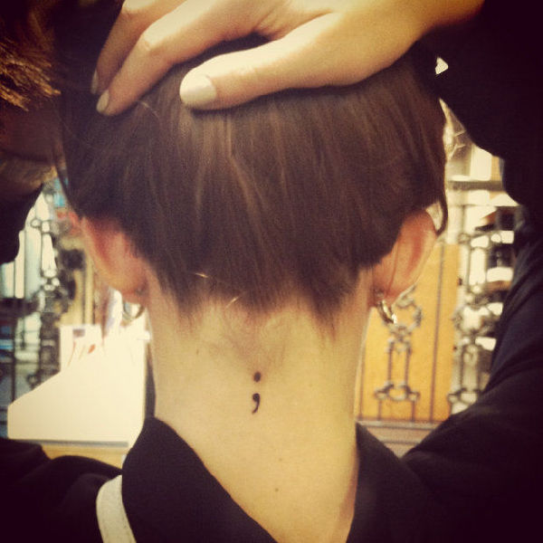 “分號紋身”的暗語你懂嗎？