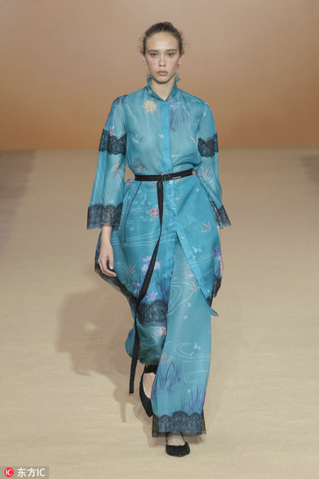 2018年時尚界刮起“中國風(fēng)”（組圖）