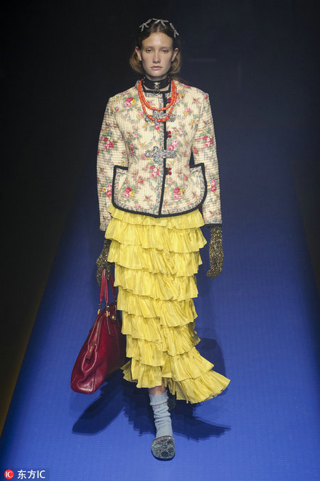 2018年時尚界刮起“中國風(fēng)”（組圖）