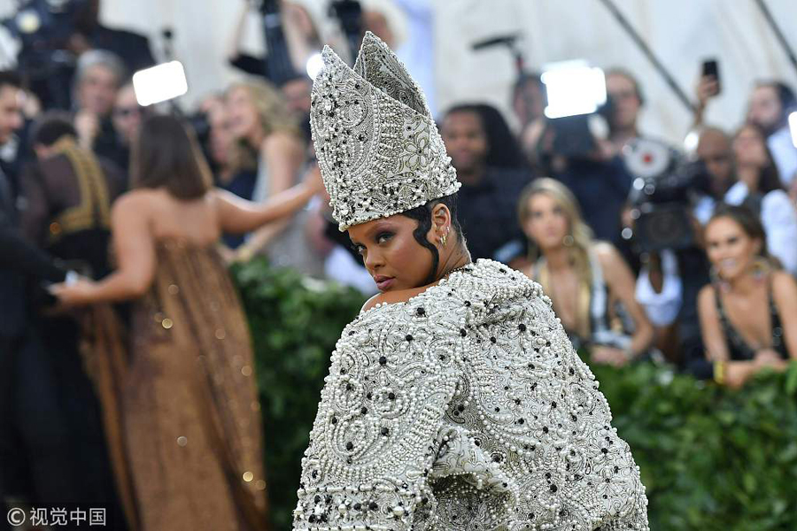 美出新高度：時(shí)尚界奧斯卡Met Gala精彩瞬間回顧（組圖）